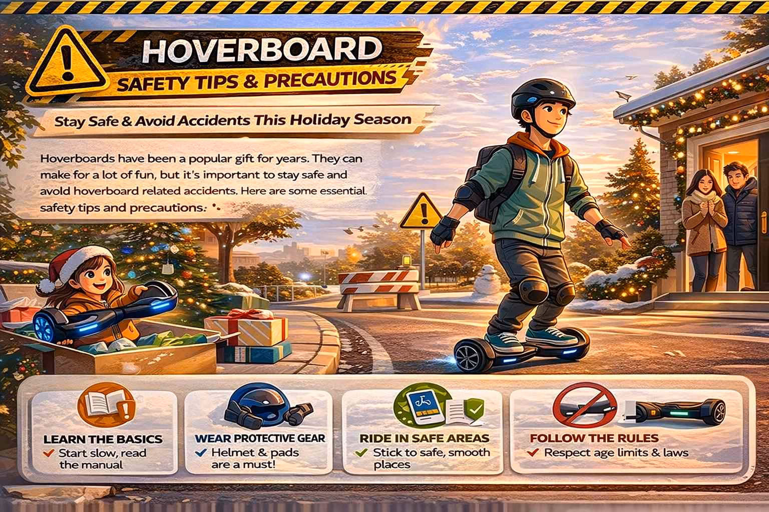 Hoverboard Safety Tips and Precautions